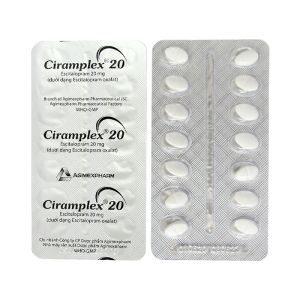 Ciramplex 20 Agimexpharm điều trị bệnh trầm cảm 28 viên