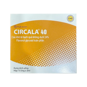 Circala 40 Hdpharma điều trị thiểu năng tuần hoàn não 15 ống