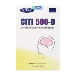 Citi 500-D Global-Z hỗ trợ suy giảm trí nhớ 30 viên