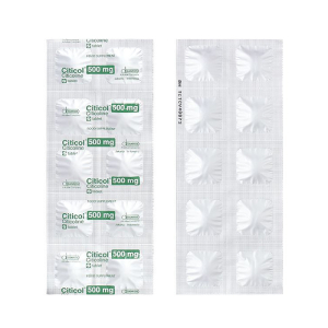 Citicol 500 hỗ trợ tăng cường hoạt động của não 30 viên