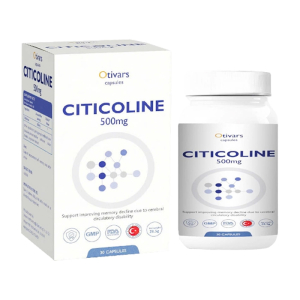 Citicoline 500mg Otivars hỗ trợ tuần hoàn máu não 30 viên