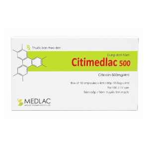 Citimedlac 500 Medlac phục hồi chức năng thần kinh 10 ống