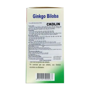Ckolin Phytextra tăng tuần hoàn não, bổ não 60 viên