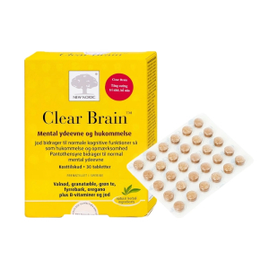 Clear Brain New Nordic hỗ trợ tuần hoàn não 30 viên