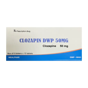 Clozapin DWP 50mg Wealpha 60 viên