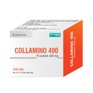 Collamino 400 BV Pharma điều trị triệu chứng chóng mặt 100 viên