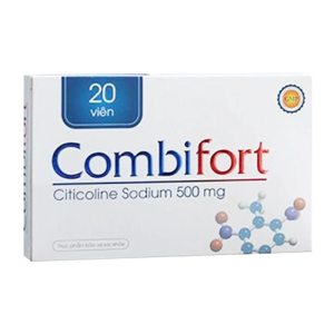 Combifort 500mg Dược Đức giúp tăng cường tuần hoàn não 20 viên