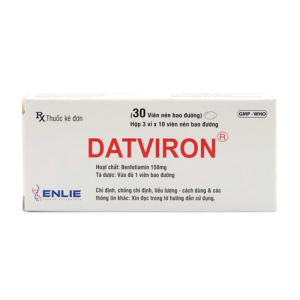 Datviron 150mg Enlie điều trị viêm đa dây thần kinh 30 viên