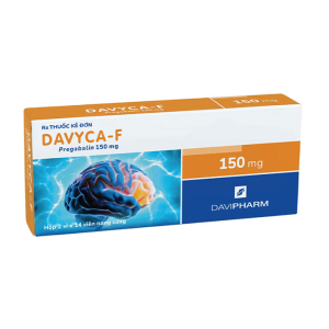 Davyca-F 150mg Davipharm điều trị rối loạn lo âu lan tỏa 28 viên
