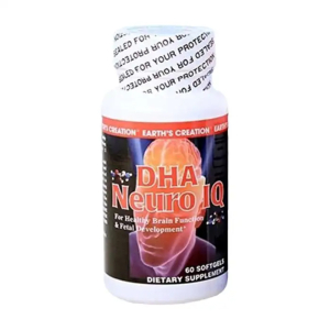 DHA Neuro IQ Earth's Creation tăng cường trí nhớ 60 viên