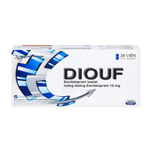 Diouf Davipharm điều trị trầm cảm, rối loạn hoảng loạn 28 viên