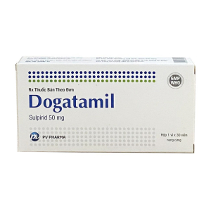 Dogatamil 50mg PV Pharma điều trị tâm thần phân liệt 30 viên