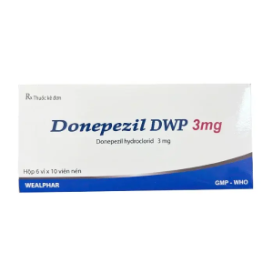 Donepezil DWP 3mg Wealphar 60 viên