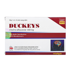 Duckeys Mediplantex hỗ trợ điều trị triệu chứng bệnh azheimer 14 viên