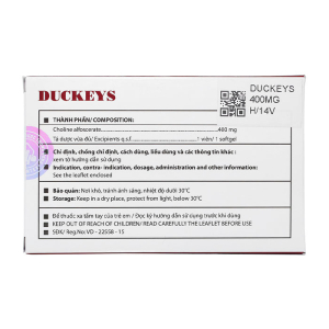 Duckeys Mediplantex hỗ trợ điều trị triệu chứng bệnh azheimer 14 viên