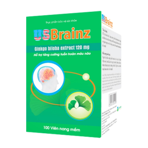 Dược Đức USBrainz hỗ trợ hoạt huyết, tăng tuần hoàn máu não 100 viên