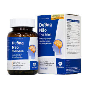 Dưỡng Não Thái Minh hỗ trợ hoạt huyết, tăng cường lưu thông máu não 80 viên