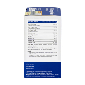 Dưỡng Não Thái Minh hỗ trợ hoạt huyết, tăng cường lưu thông máu não 80 viên