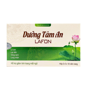 Dưỡng Tâm An Lafon giúp ngủ ngon 30 viên