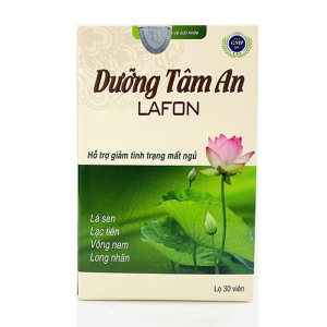 Dưỡng Tâm An Lafon giúp ngủ ngon lọ 30 viên 