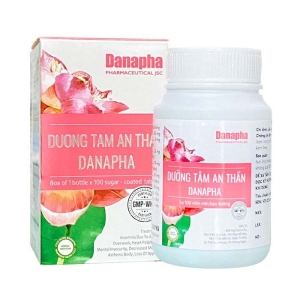 Dưỡng Tâm An Thần Danapha 100 viên