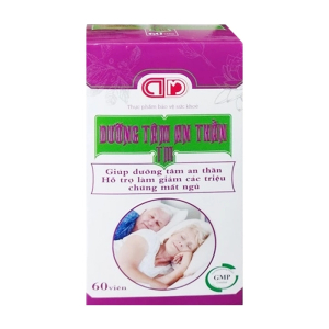 Dưỡng Tâm An Thần TM Trang Minh hỗ trợ dưỡng tâm an thần 60 viên