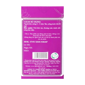 Dưỡng Tâm An Thần TM Trang Minh hỗ trợ dưỡng tâm an thần 60 viên