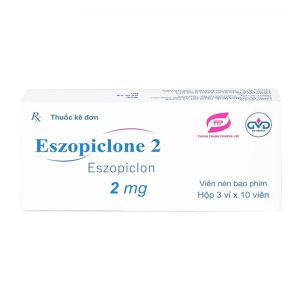 Eszopiclone 2 Minh Dân điều trị chứng mất ngủ 30 viên
