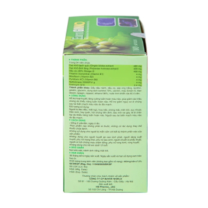 Euro Ginko Gold HD Pharma hỗ trợ hoạt huyết, tăng cường tuần hoàn máu não 100 viên