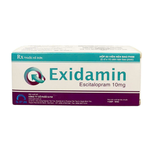 Exidamin 10mg S.P.M điều trị các giai đoạn trầm cảm nặng 50 viên