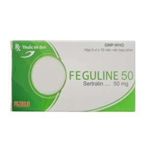 Feguline 50mg Medisun điều trị trầm cảm 30 viên
