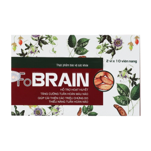 Fobrain Fobelife hỗ trợ tăng cường tuần hoàn não 20 viên 