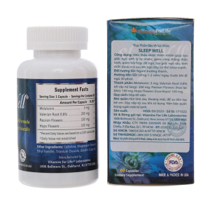 Forlife Sleep Well giúp ngủ ngon, ngủ sâu giấc 60 viên