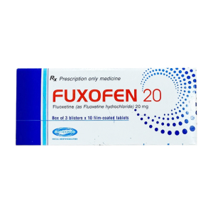 Fuxofen 20 mg Savipharm điều trị bệnh trầm cảm 30 viên