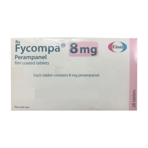 Fycompa 8mg Eisai điều trị bổ trợ cơn động kinh khởi phát cục bộ 28 viên 