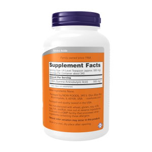 Gaba Pure Powder Now Foods giúp an thần 170g