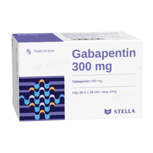 Gabapentin 300 mg Stella điều trị động kinh 100 viên