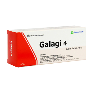 Galagi 4 Agimexpharm trị sa sút trí tuệ trong Alzheimer 60 viên