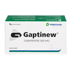 Gaptinew 300mg Agimexpharm điều trị động kinh và đau thần kinh ngoại biên 100 viên