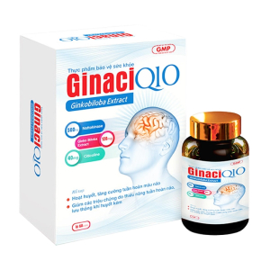 Ginaci Q10 Dragon hỗ trợ tuần hoàn máu não 60 viên