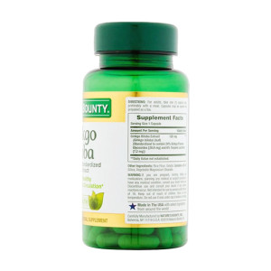 Ginkgo Biloba 120mg Nature's Bounty giúp bổ não, tăng cường trí nhớ 100 viên Ginkgo Biloba 120mg Nature's Bounty giúp bổ não, tăng cường trí nhớ 100 viên