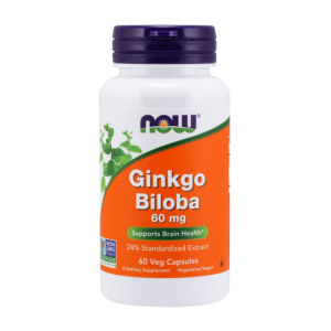 Ginkgo Biloba 60mg Now 60 viên Ginkgo Biloba 60mg Now 60 viên