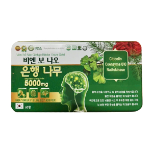 Ginkgo Biloba Extra Gold Diophaco hỗ trợ tuần hoàn máu não 60 viên