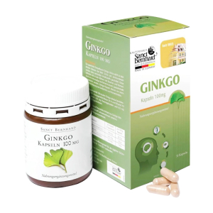 Ginkgo Kapselin 100mg Sanct Bernhard hỗ trợ hoạt huyết 30 viên
