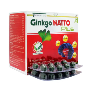 Ginkgo Natto Plus Nature Pharma hỗ trợ tăng cường tuần hoàn não 100 viên