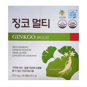 Ginko Multi Korea Insam 30 viên 