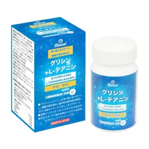 Glycine L-theanine Mamori hỗ trợ ngủ ngon 90 viên