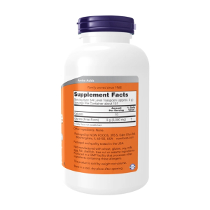 Glycine Pure Powder Now Foods giúp ngủ ngon 454g 