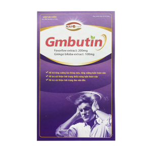 Gmbutin Natocare giúp tuần hoàn não 60 viên 