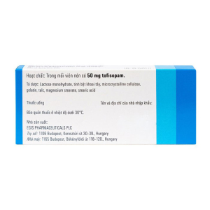 Grandaxin 50mg Egis điều trị bệnh tâm thần 20 viên